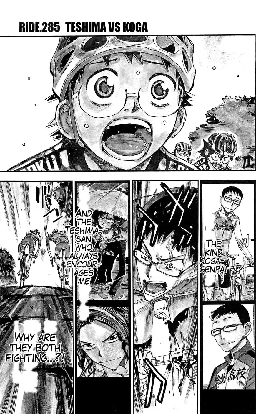 Yowamushi Pedal Chapter 285 1